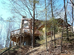 Exterior - Luxury Vacation Rental with a Hot Tub for Rent in Clyde, North Carolina (Clyde)