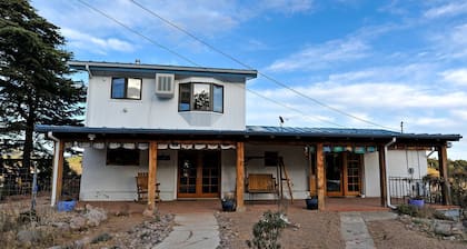 Spacious Cabin Rental with Beautiful Mountain Views near Pinos Altos, New Mexico