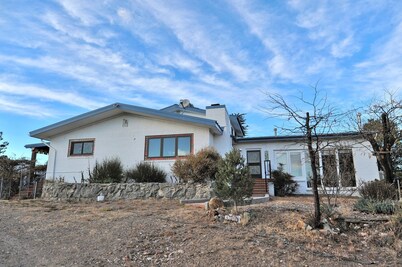Spacious Cabin Rental with Beautiful Mountain Views near Pinos Altos, New Mexico