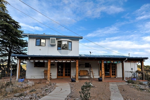 Spacious Cabin Rental with Beautiful Mountain Views near Pinos Altos, New Mexico