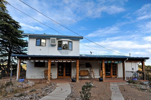 Spacious Cabin Rental with Beautiful Mountain Views near Pinos Altos, New Mexico
