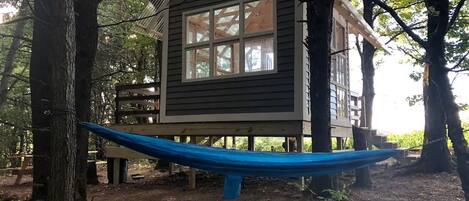 Overnatningsstedets område