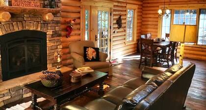 Family-Friendly Log Cabin Rental in California's Gold Country near Sacramento