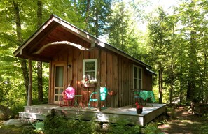 Property grounds - Custom Cabin Surrounded by River in Newfane, Vermont (South Newfane)