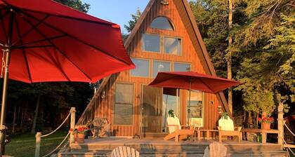 A-Frame Cabin on Lake Michigan