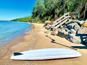 Beach nearby, sailing, kayaking, fishing