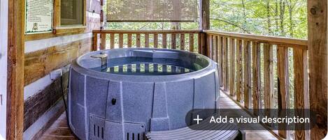 Baignoire à remous extérieure