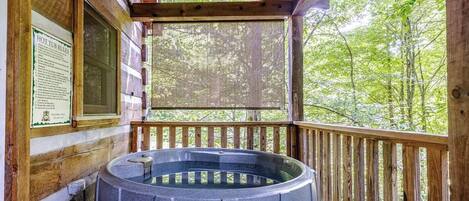 Bain à remous extérieur