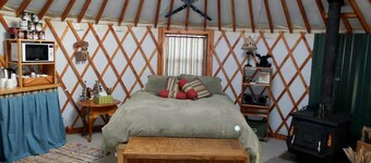Secluded Cozy Yurt for Luxury Camping near Pocatello, Idaho