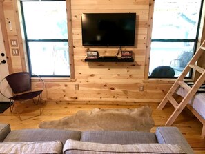 TV, video library
