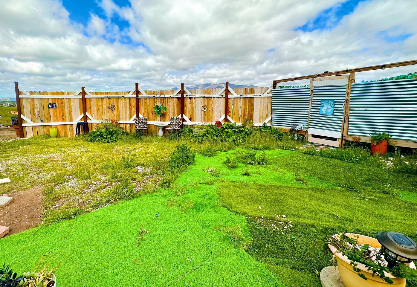 Enceinte de l’hébergement