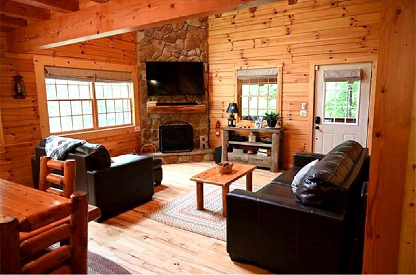 تلفزيون، مدفأة