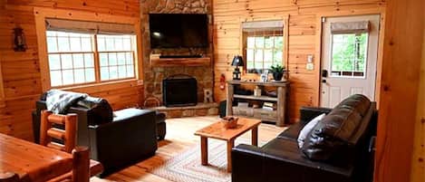 تلفزيون، مدفأة