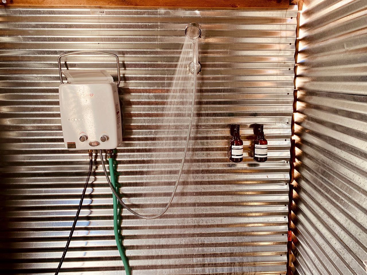 Towels, soap, shampoo, toilet paper