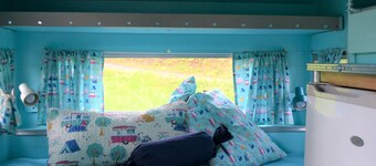 Vintage Camper Rental Perfect for Glamping in Montana