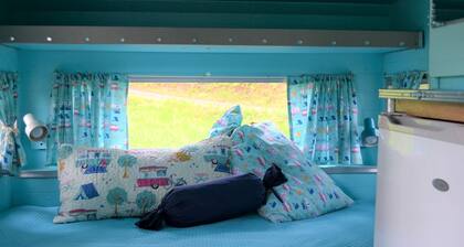Vintage Camper Rental Perfect for Glamping in Montana