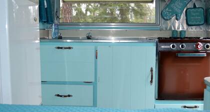 Vintage Camper Rental Perfect for Glamping in Montana