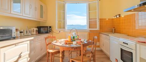 Fridge, microwave, dishwasher, spices