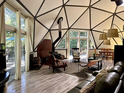 Unique and Secluded Dome Getaway near Sacramento, California