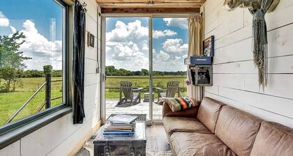 Sustainable Eco-Chic Vacation Rental for Three in Round Top, Texas