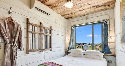 Sustainable Eco-Chic Vacation Rental for Three in Round Top, Texas