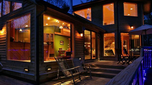 Unclassified image, 1 of 26, button - Luxury Mountain Cabin Rental on Rockfish Gap River near Charlottesville, Virginia (Nellysford)