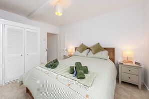 2 bedrooms, iron/ironing board, travel crib, free WiFi