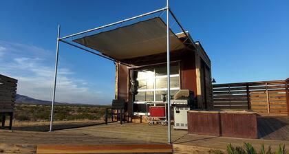 Secluded Glamping Eco-Pod Rental in the Mojave Desert near Ridgecrest, California