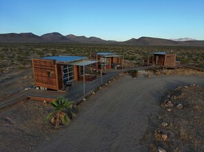 Exterior - Secluded Glamping Eco-Pod Rental in the Mojave Desert near Ridgecrest, California (Ridgecrest)
