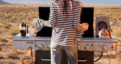 Secluded Glamping Eco-Pod Rental in the Mojave Desert near Ridgecrest, California