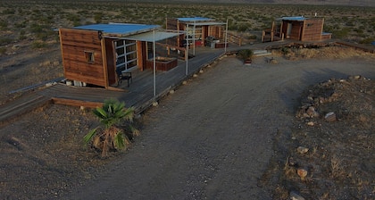 Secluded Glamping Eco-Pod Rental in the Mojave Desert near Ridgecrest, California
