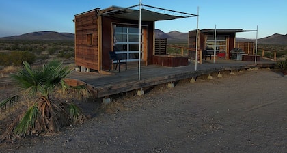 Secluded Glamping Eco-Pod Rental in the Mojave Desert near Ridgecrest, California