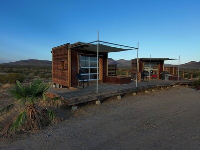 Secluded Glamping Eco-Pod Rental in the Mojave Desert near Ridgecrest, California
