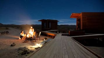 Overnattingsstedets uteområder