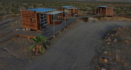 Secluded Glamping Eco-Pod Rental in the Mojave Desert near Ridgecrest, California