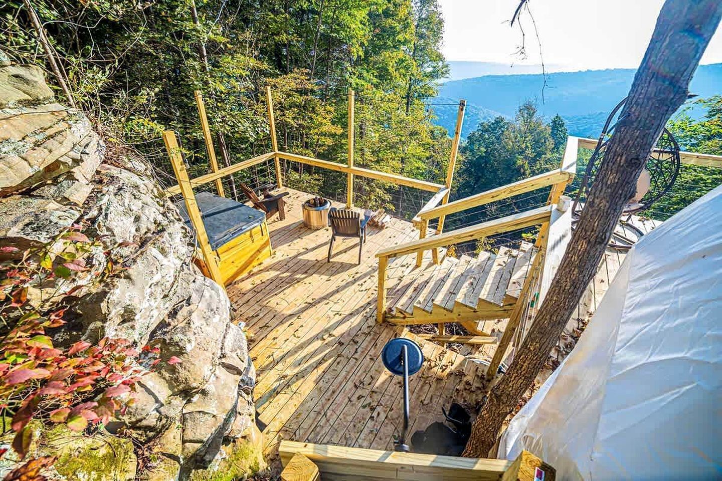 Terrain de l’hébergement 