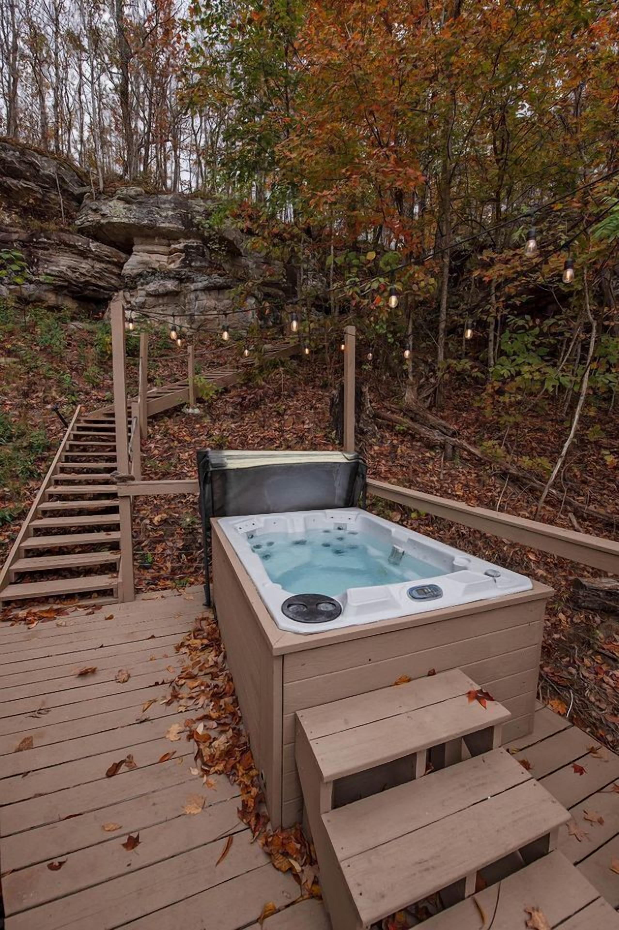 Bain à remous extérieur