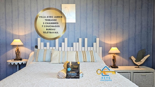 3 dormitoris, wifi i roba de llit