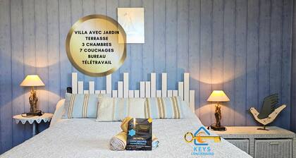 L'oustal- Oc Keys- Family home, private garden, close to freeway