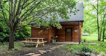 Cozy Cabin Rental on Sacred Land Ideal for Glamping in Kansas