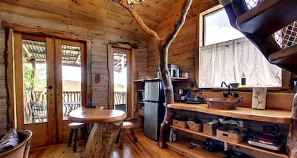 Luxury Cabin Getaway Perfectly Nestled near the Guadalupe River in New Braunfels, Texas