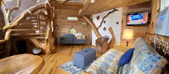 Luxury Cabin Getaway Perfectly Nestled near the Guadalupe River in New Braunfels, Texas