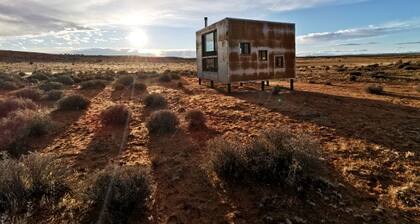 Modern Cubed Cabin Accommodation for a Getaway near the Grand Canyon, Arizona