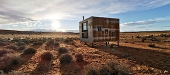 Modern Cubed Cabin Accommodation for a Getaway near the Grand Canyon, Arizona