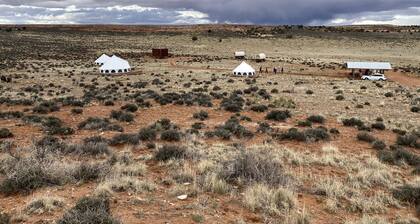 Gorgeous Bell Tent Perfect for a Glamping Getaway near Grand Canyon National Park, Arizona
