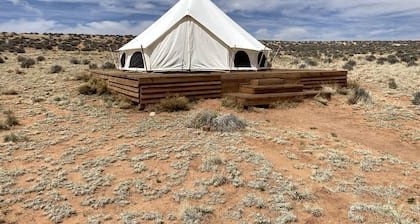 Gorgeous Bell Tent Perfect for a Glamping Getaway near Grand Canyon National Park, Arizona