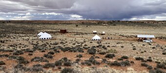 Gorgeous Bell Tent Perfect for a Glamping Getaway near Grand Canyon National Park, Arizona