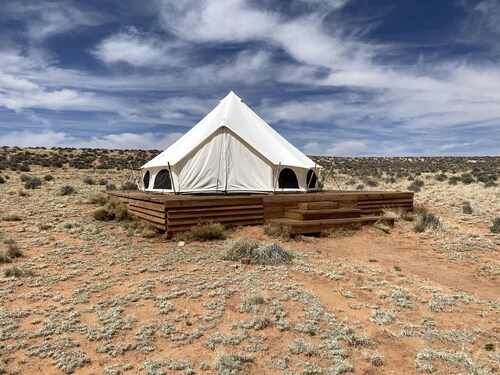 Gorgeous Bell Tent Perfect for a Glamping Getaway near Grand Canyon National Park, Arizona