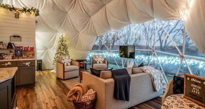 Lakefront Dome with Private Deck and Amazing Hiking Trails in Tennessee
