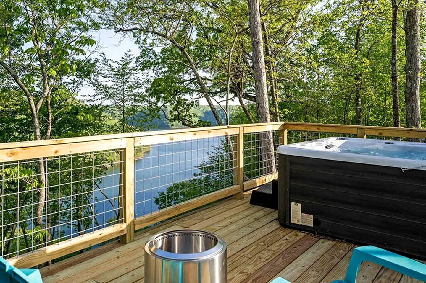 Bain à remous extérieur